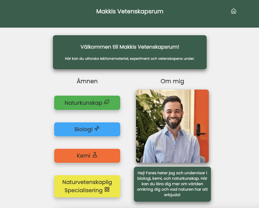 Teacher's Site