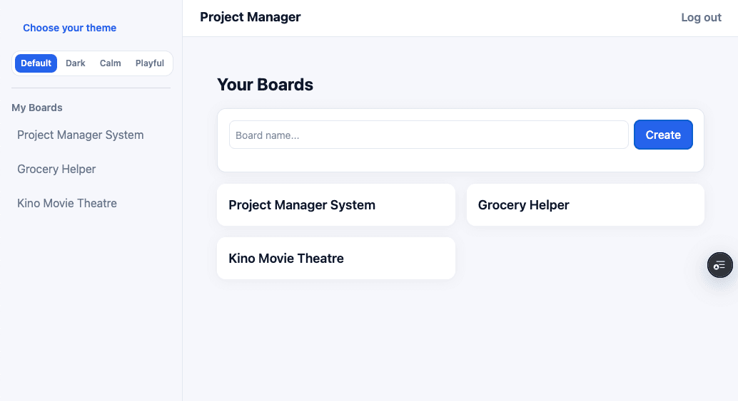 Project Manager System